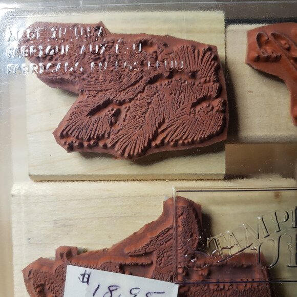 Stampin’ Up! Song Birds Set of 4 + Bonus Stamp Wood-Mounted Rubber, Birds - Picture 7 of 9